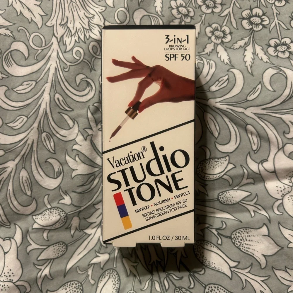 Vacation Studio Tone SPF 50 Bronzing Drops for Face